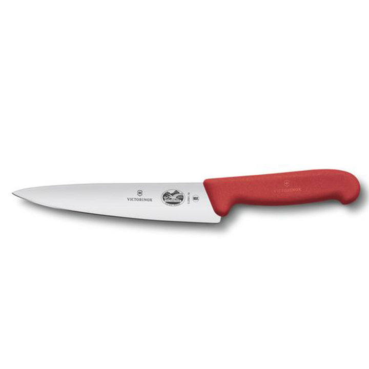 Kuchársky nôž Fibrox Victorinox 15 cm, Červený